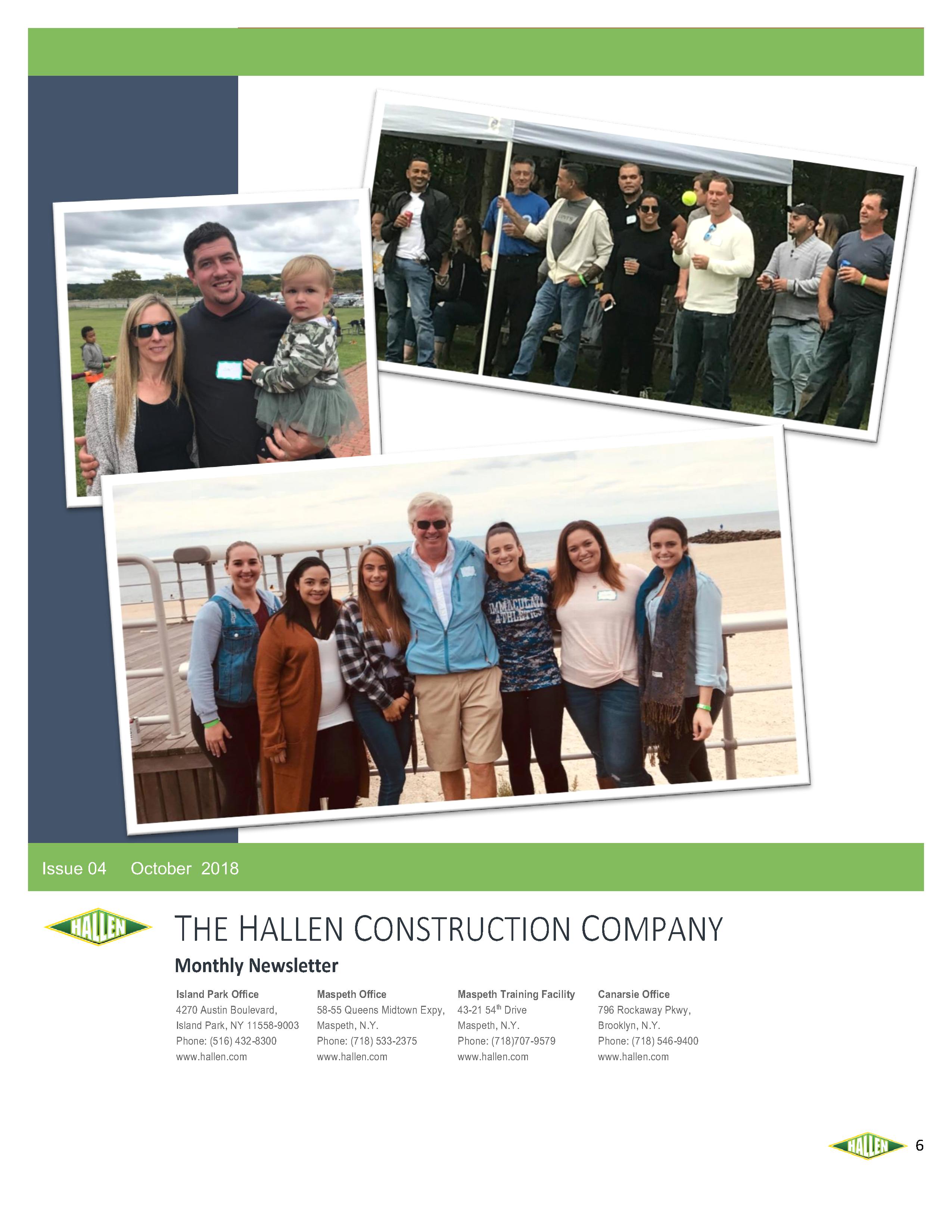 October 2018 Company Newsletter page 6